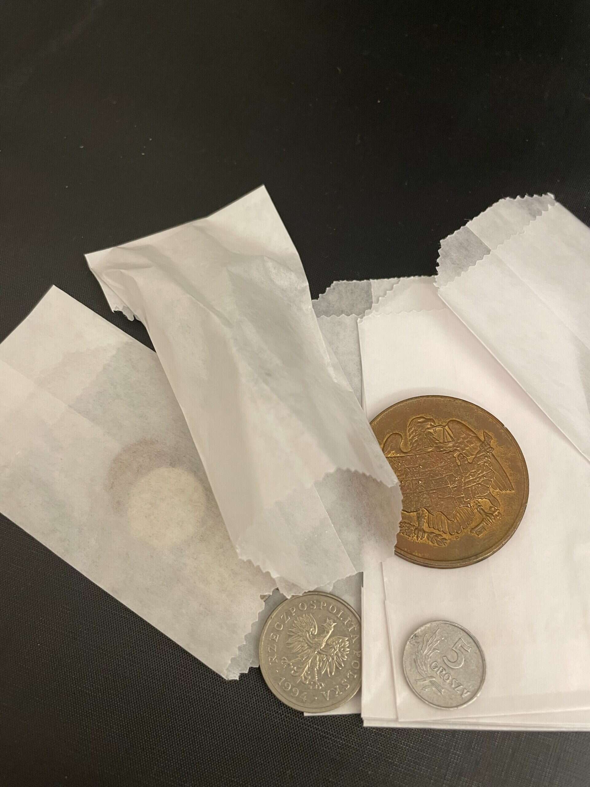 Seed Envelopes 2" x 3.5" x10 Pouches Transparent Glassine - Coin Stamps Collectors Packet - Free Shipping - Image 5