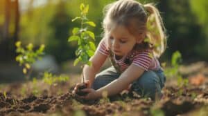 young gardener